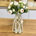 گلدان مکرومه شیشه ای کد ۱۶۸۶