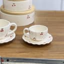 فنجان قهوه  سرامیک البالو /لیمو/قلبی  کد 1745