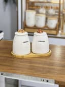 بانکه سرامیکی قهوه کد 1739