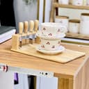 فنجان چای خوری طرح البالو /لیمو/قلبی کد 1746